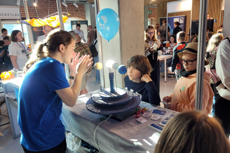 Stoisko Klubu na World Space Week Wrocław